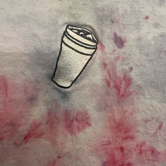 Customized 40’s & Shorties one of a kind T-shirt. Size Medium - Picture 3 of 8